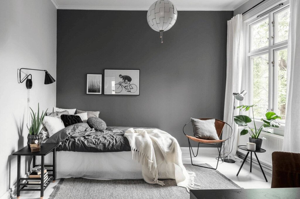 Painting the walls gray