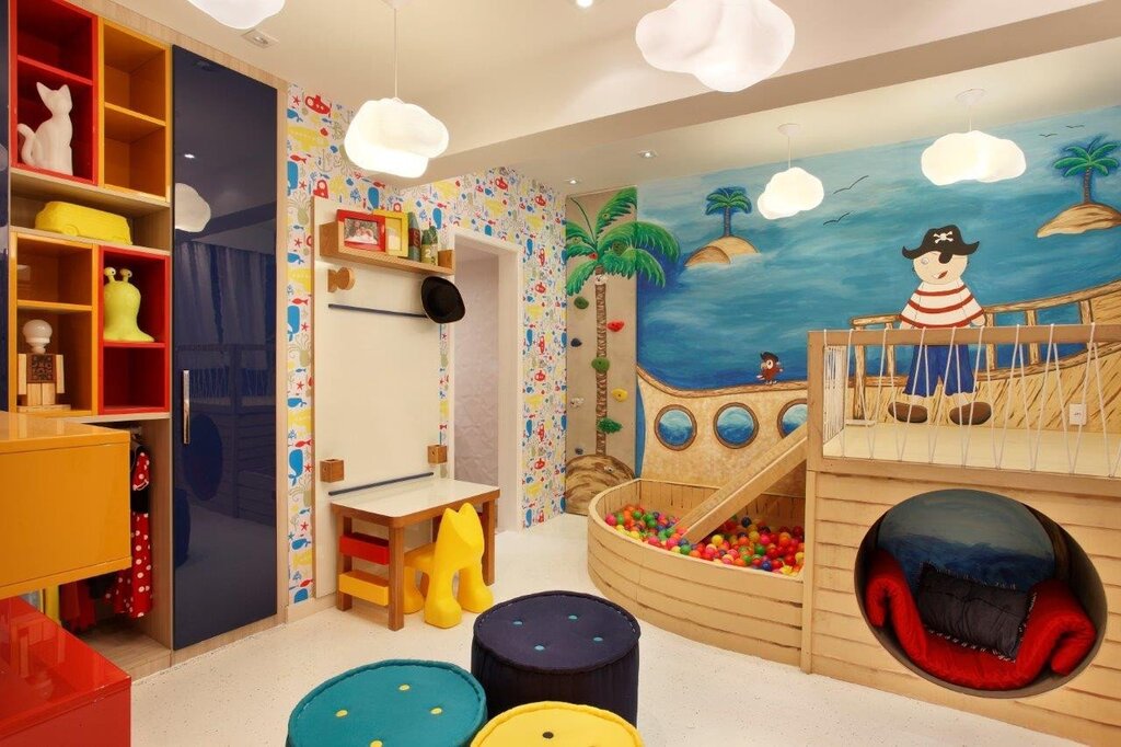 Covering for children's rooms