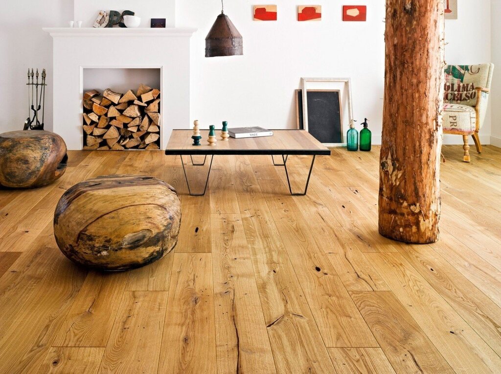 Birch floor