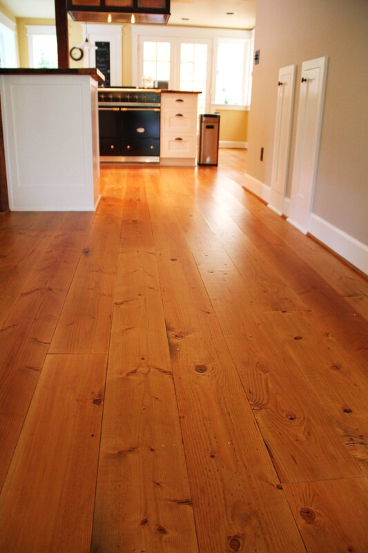 Pine floor