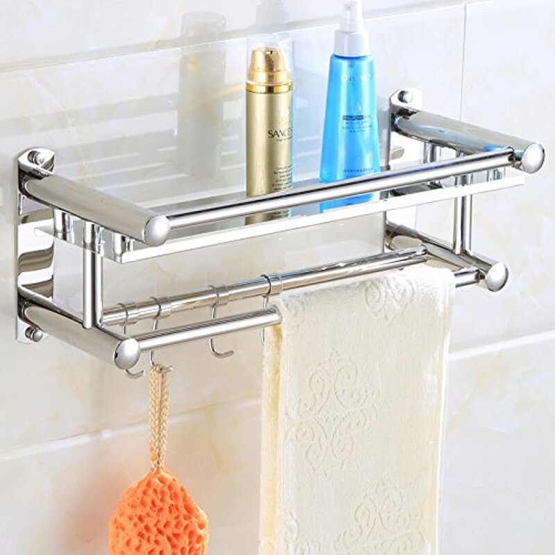 Shelf for sponges in the bathroom