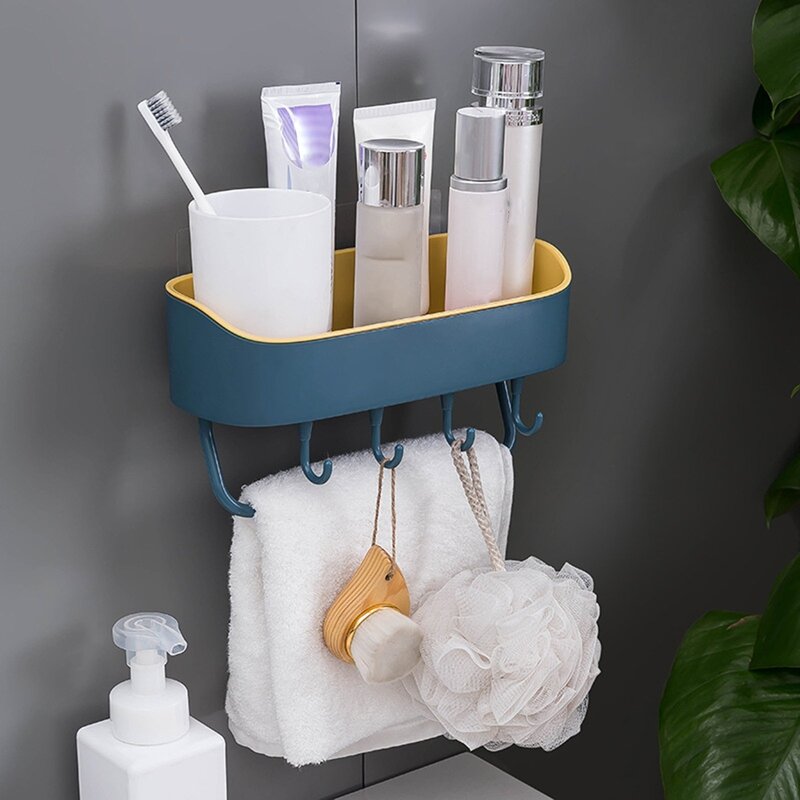 Bathroom organizer shelf