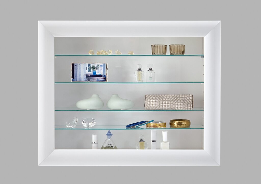 Shelf with doors