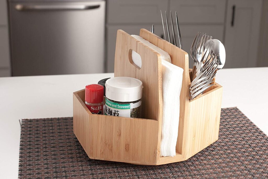 Kitchen organizer shelves