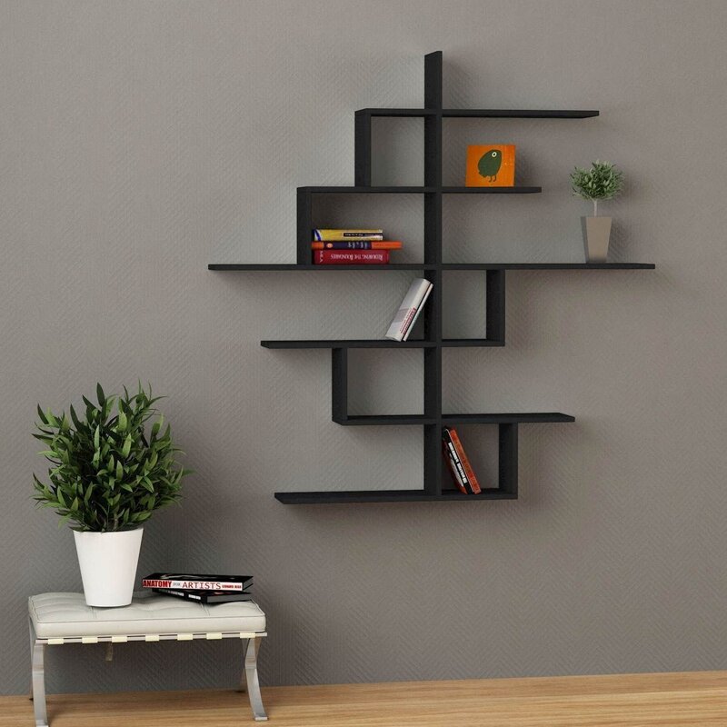 Shelves for the room on the wall