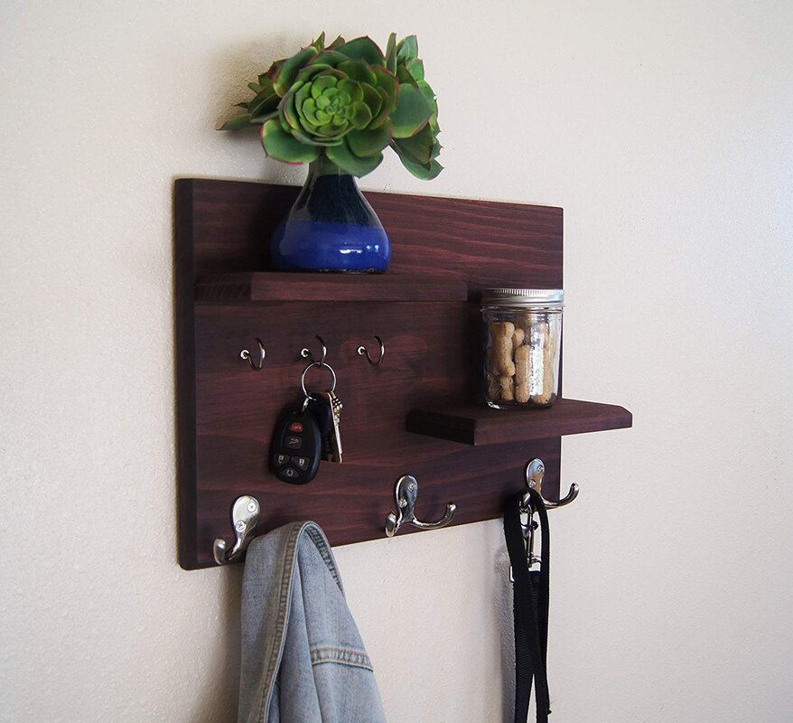 Key shelf for the hallway