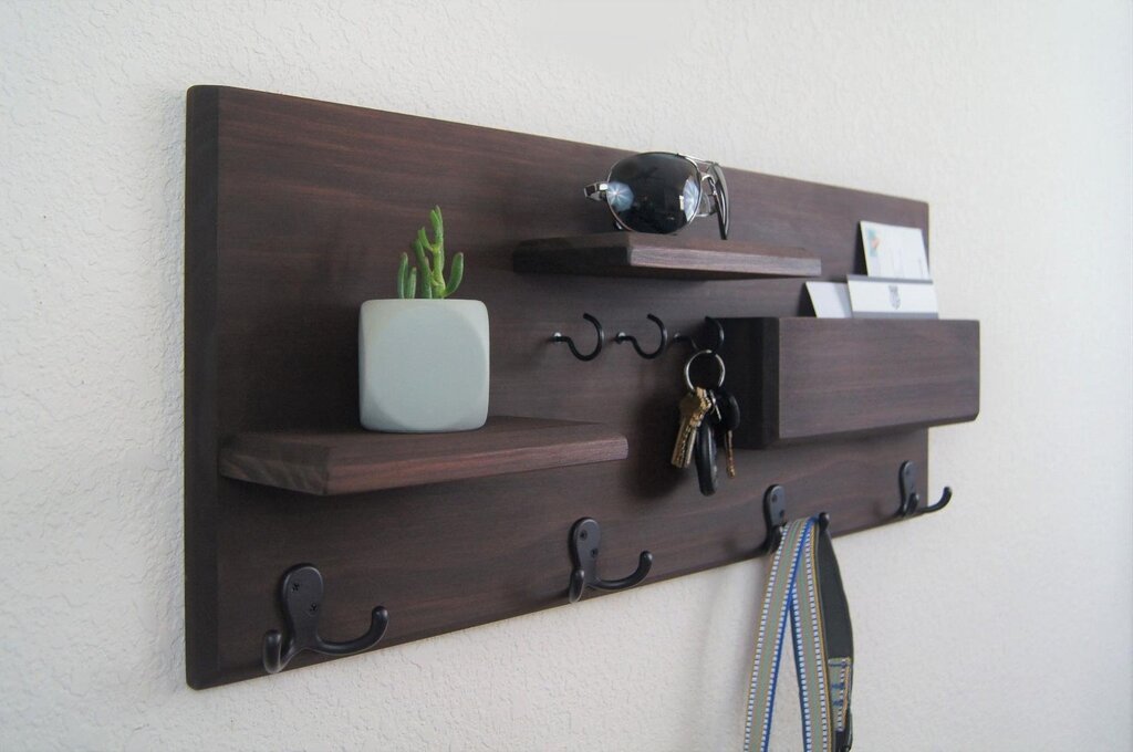 A small shelf for the hallway for small items