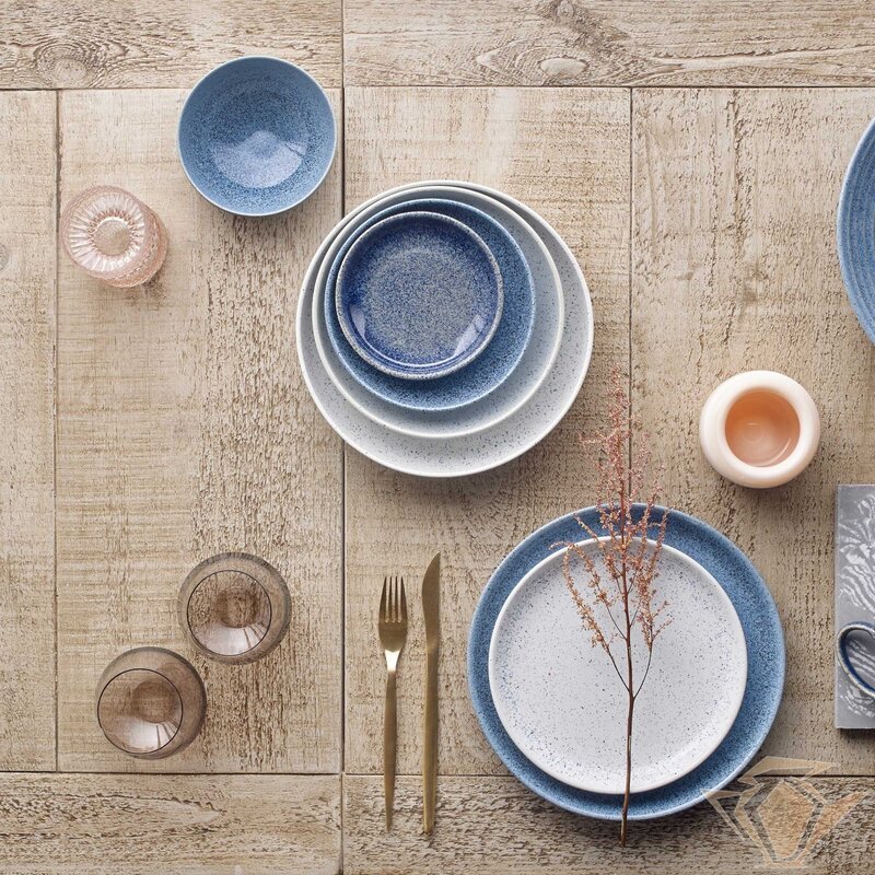 Loft-style tableware