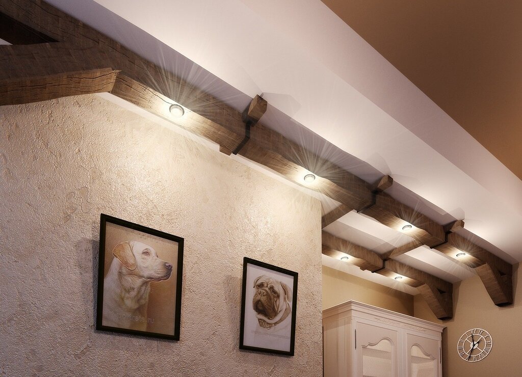 Polyurethane ceiling beams