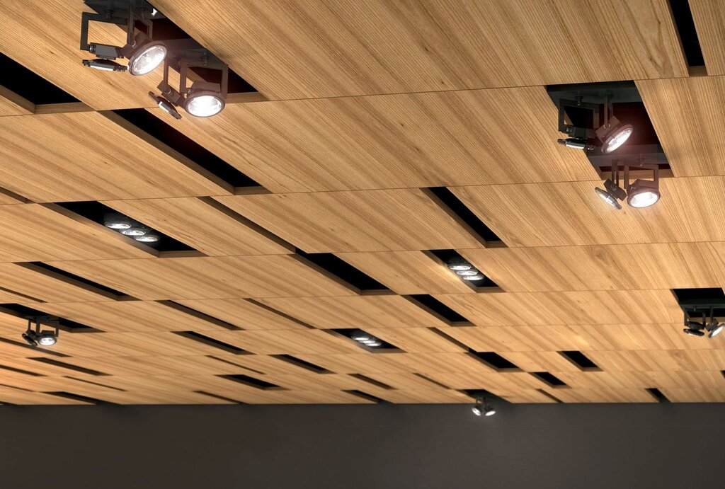 A laminate ceiling with your own hands 34 фото