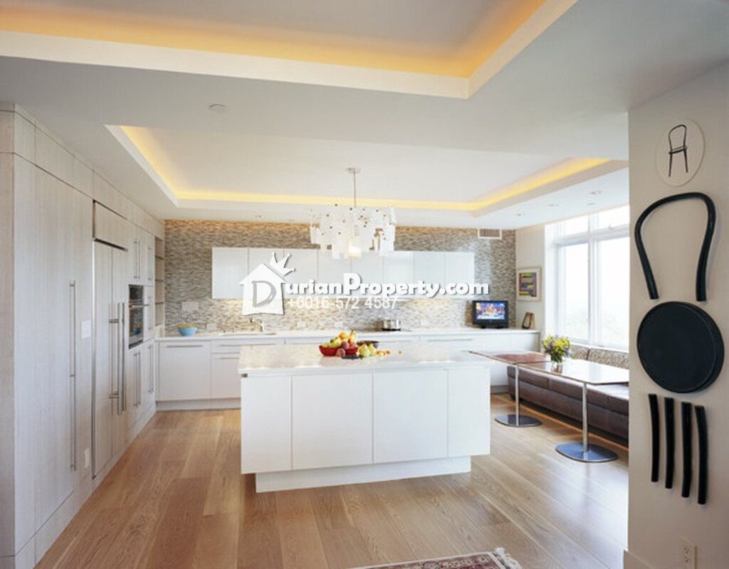 Ceiling in the small kitchen