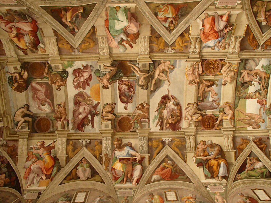 The ceiling of the Sistine Chapel 57 фото