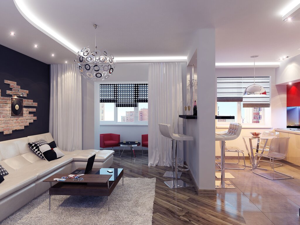 Practical apartment interior