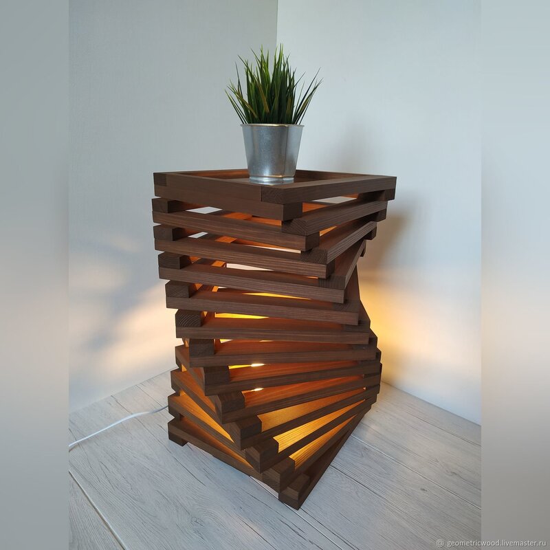 Interior items made of wood