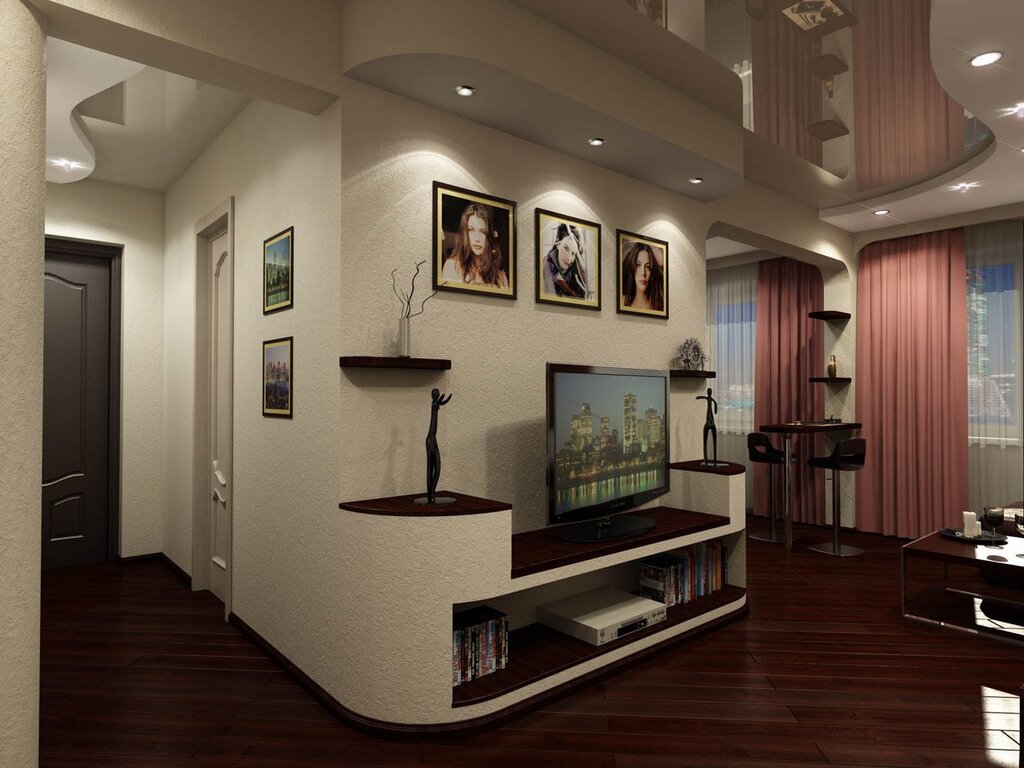 Hallway living room