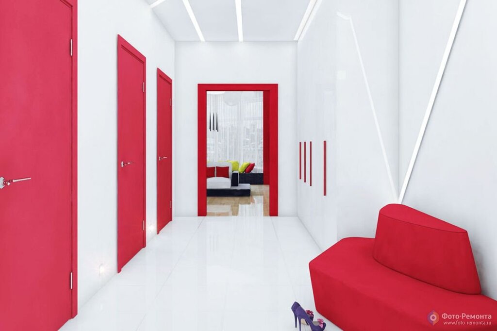 Red entryway