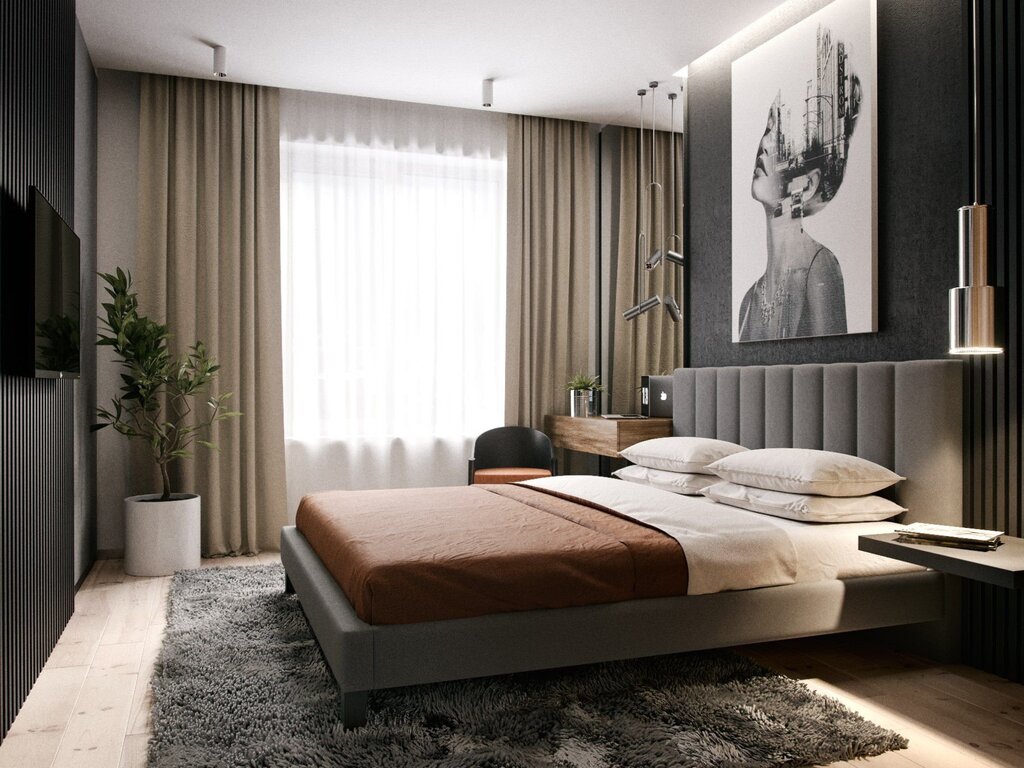 Examples of bedroom design 18 фото