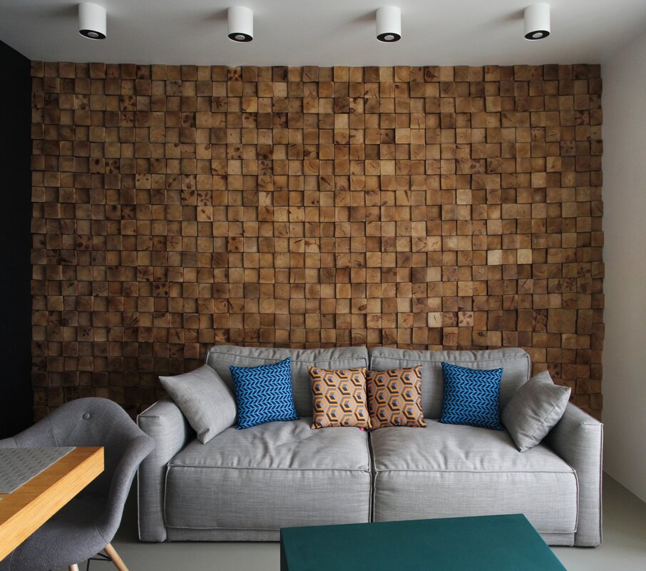 Cork on the wall in the interior