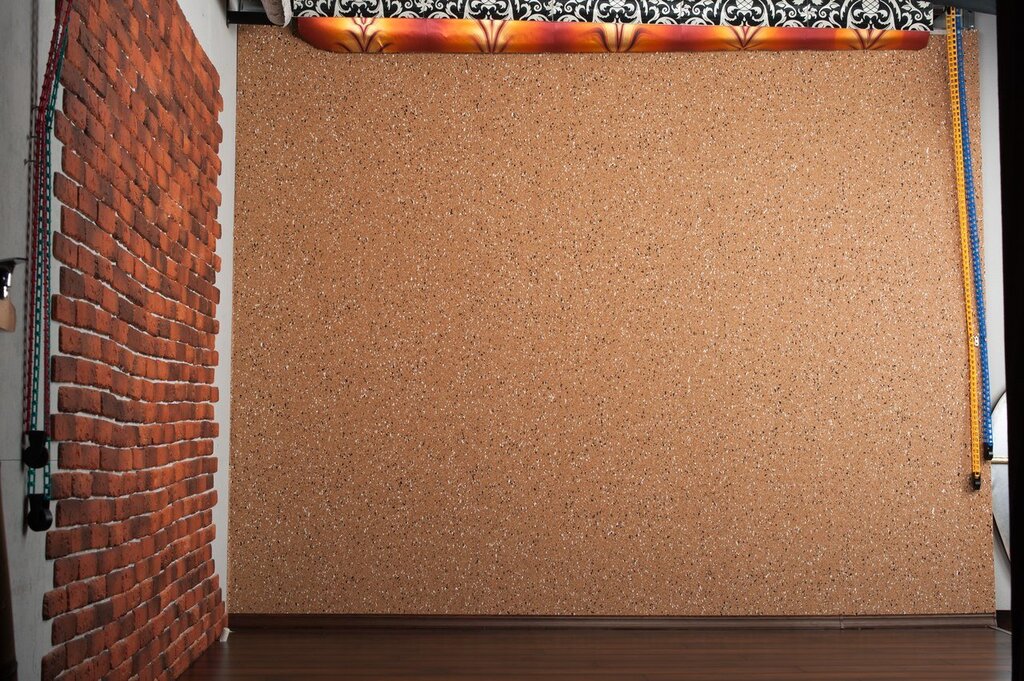 Cork sheets for walls