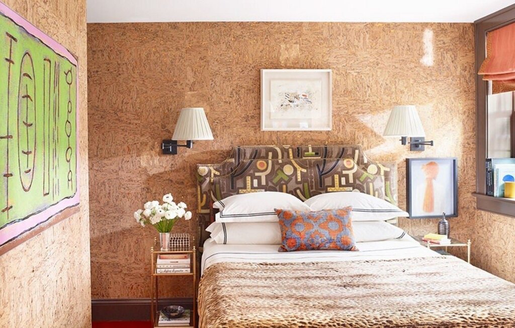 Cork panels for walls