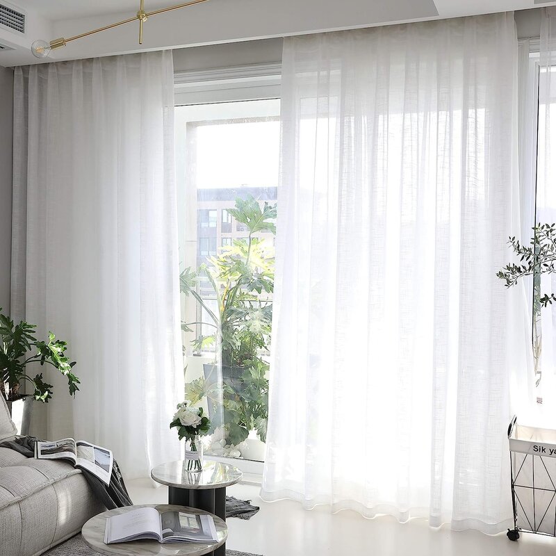 Transparent curtains