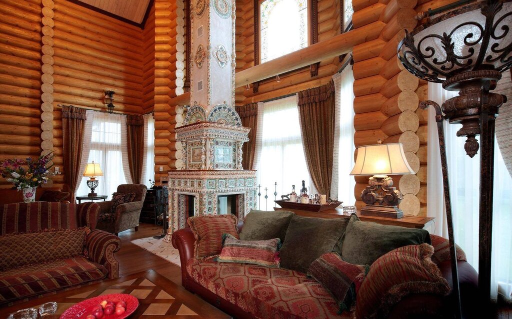 Pseudo-Russian style in interior design