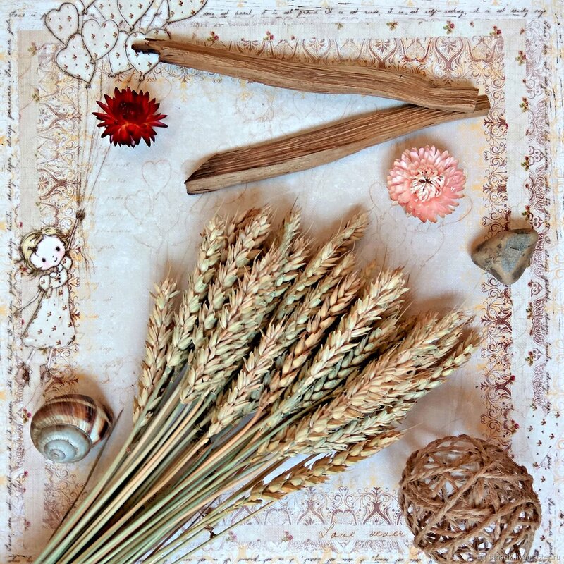 Wheat decor