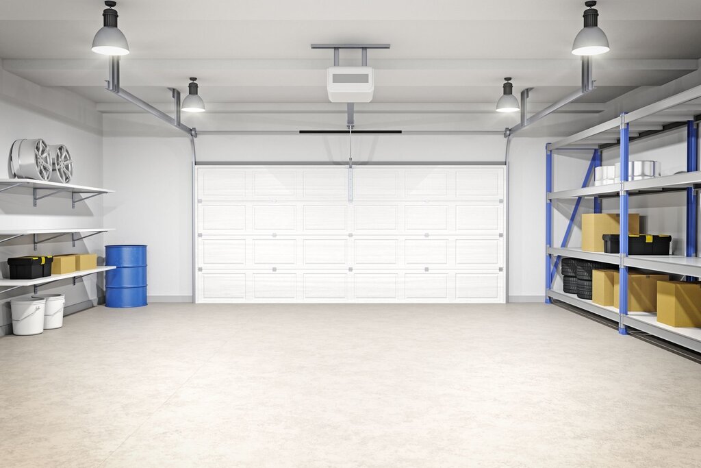 Empty garage