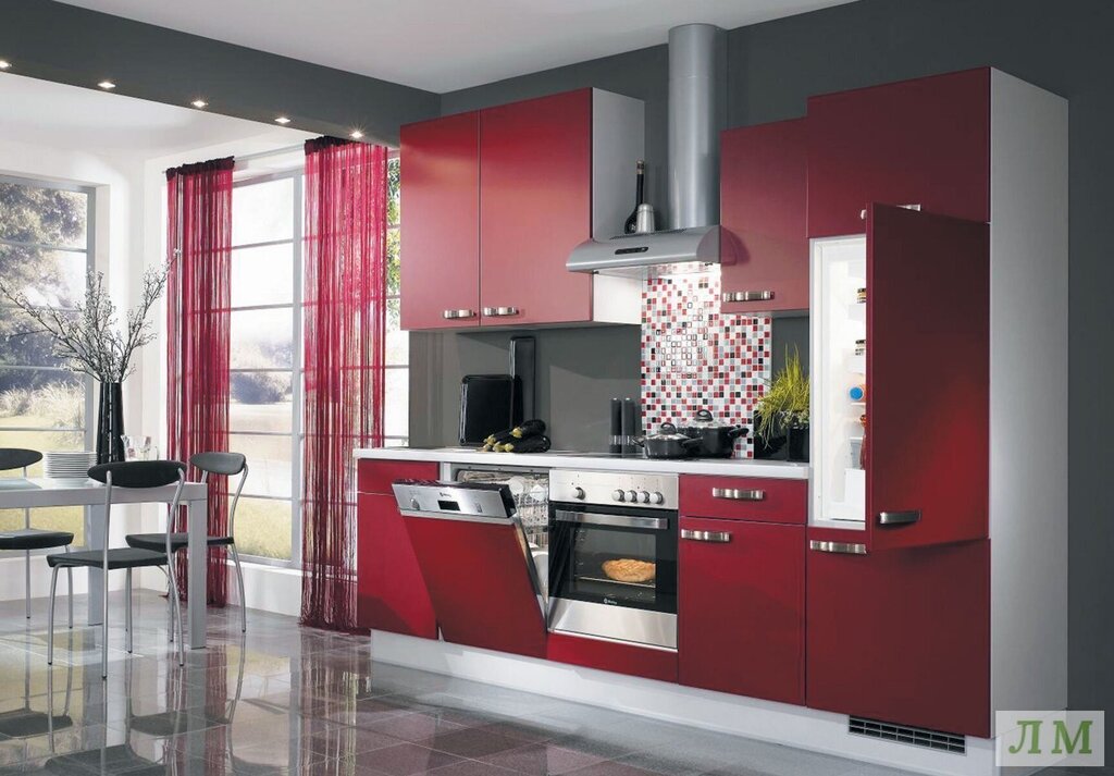 Color schemes of kitchen sets