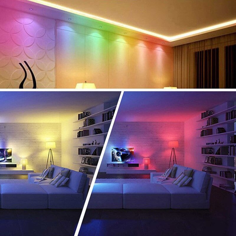 Colorful lighting for the room