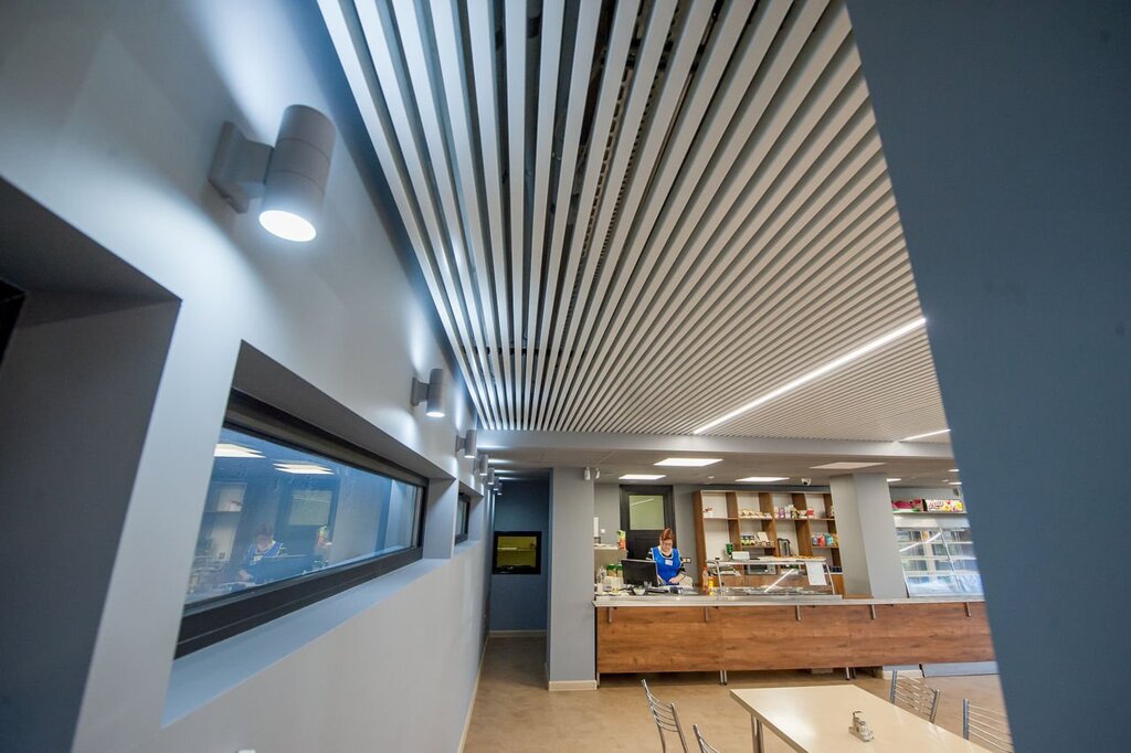 Cubota slatted ceiling 46 фото