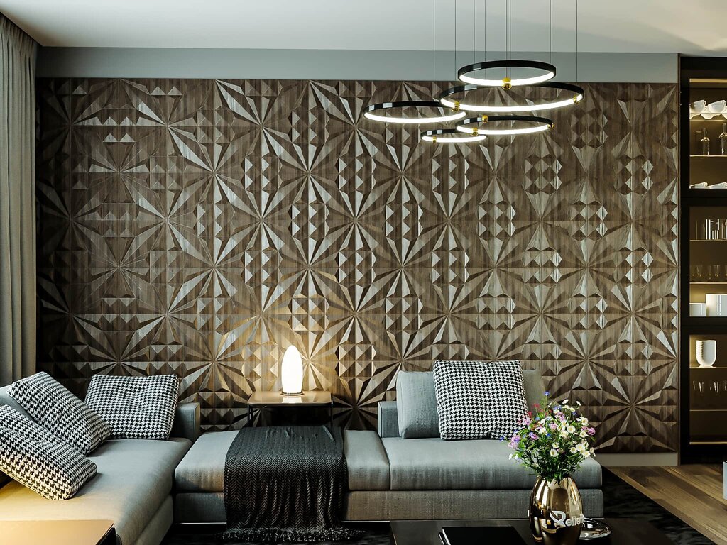 Textured wall panels