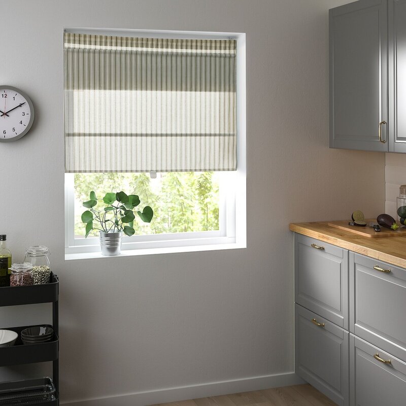 Roman blind IKEA RINGBLOMMA