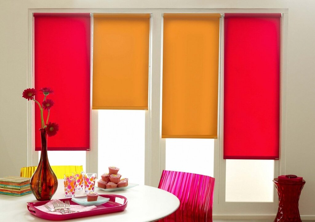 Roller blinds for windows