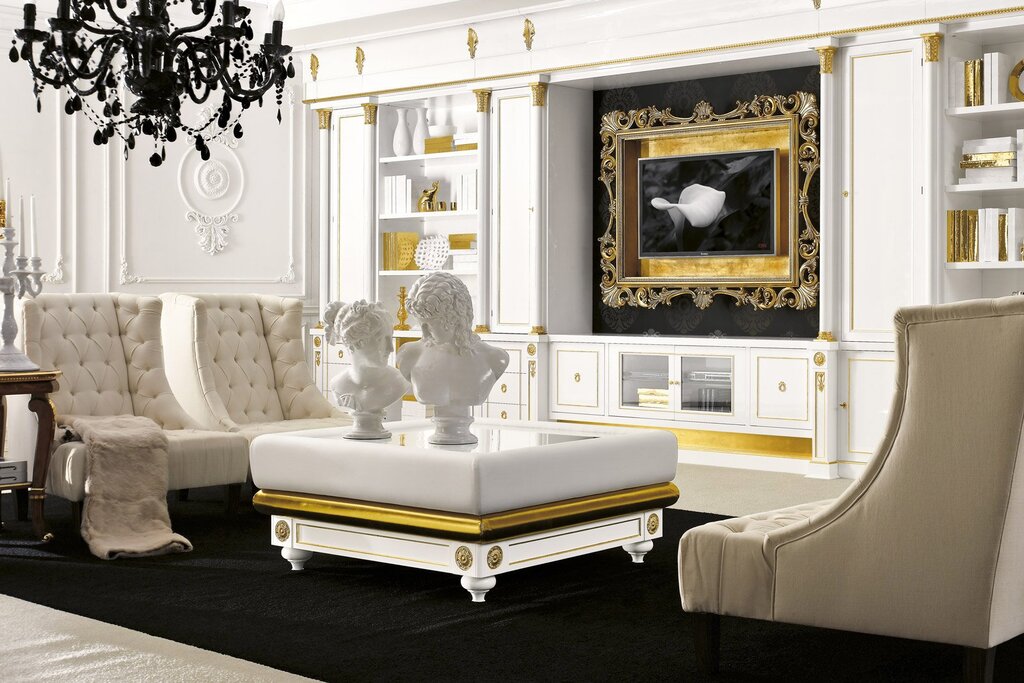 Luxurious furniture for the living room