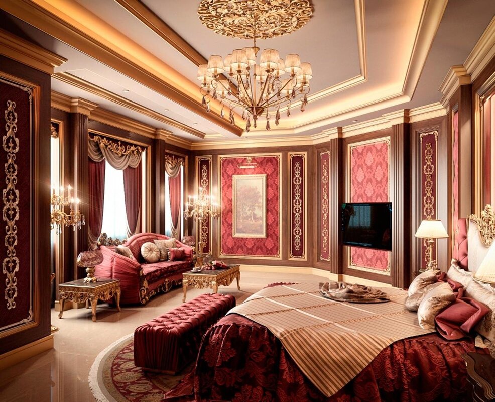 Luxurious bedroom