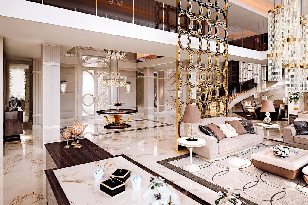 Luxurious interior