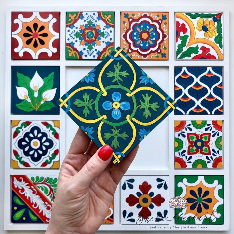 Tile painting