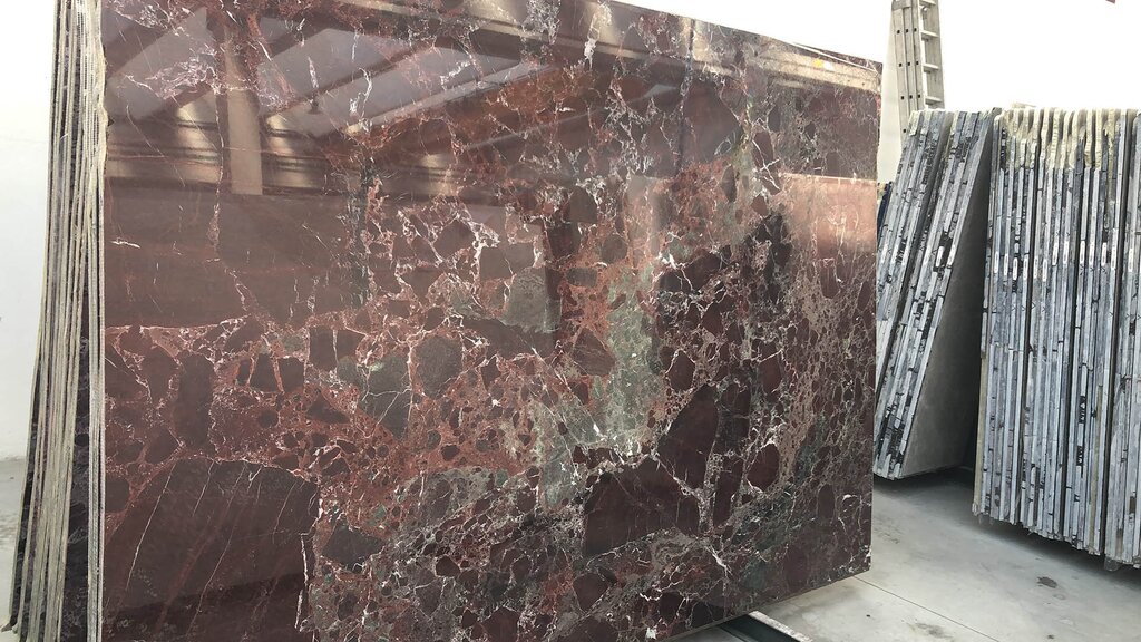 Rosso Levante marble 40 фото