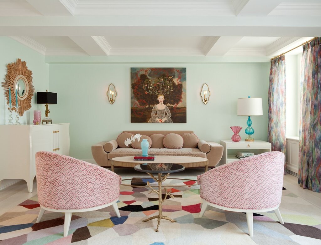 The Pink Living Room