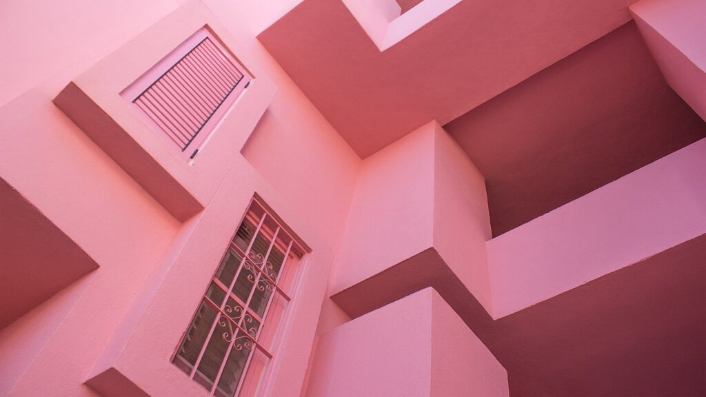 Pink paint for walls