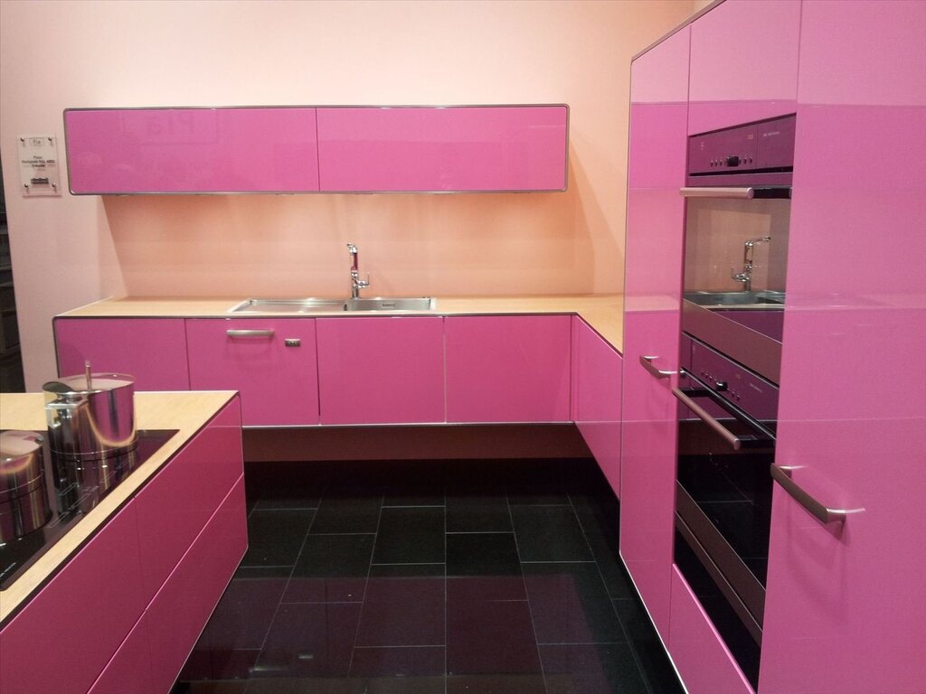 Pink kitchen