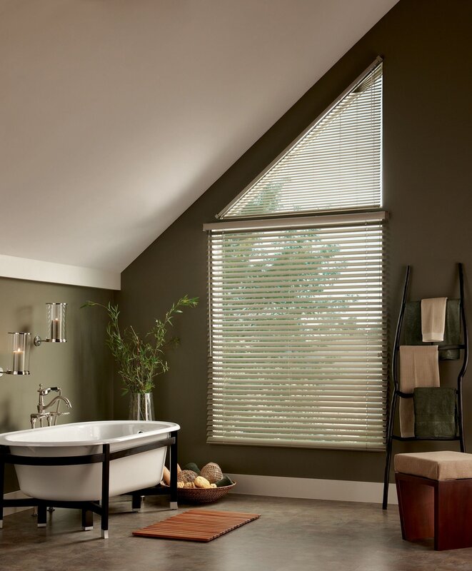 Roller blinds for non-standard windows