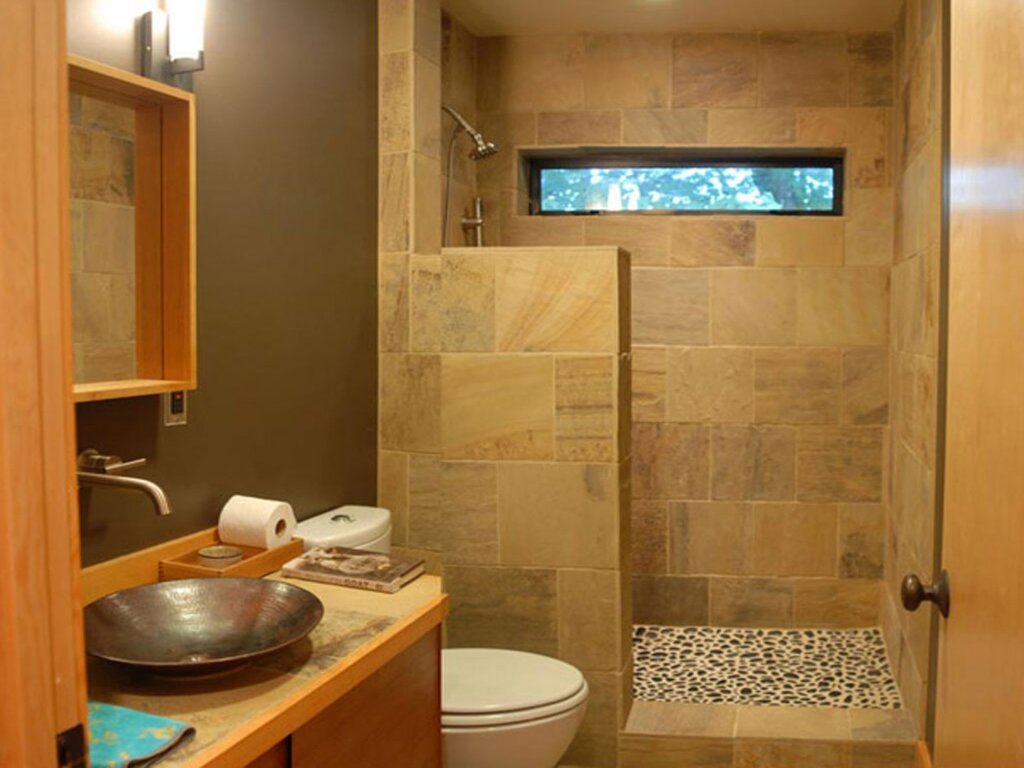 Homemade shower cabins for the bathroom