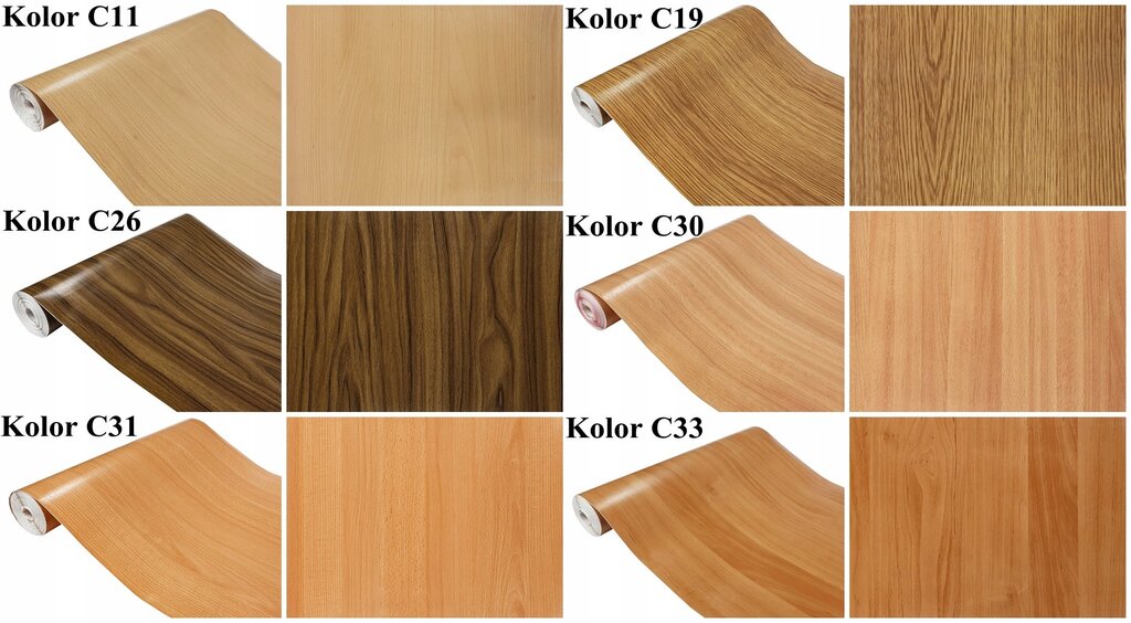 Self-adhesive wood-effect door film 1 фото