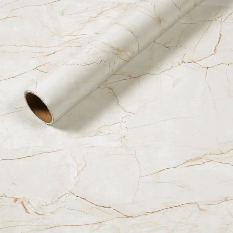 Self-adhesive marble film for the kitchen