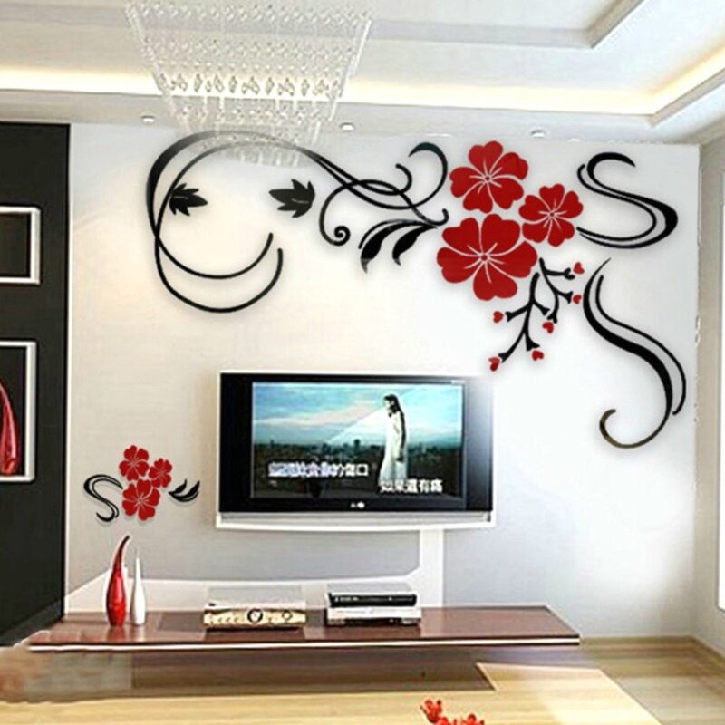 Self-adhesive wall stickers