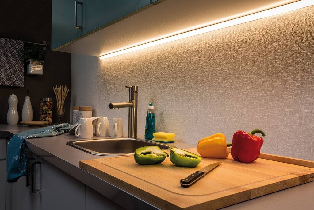 Touch light for the kitchen