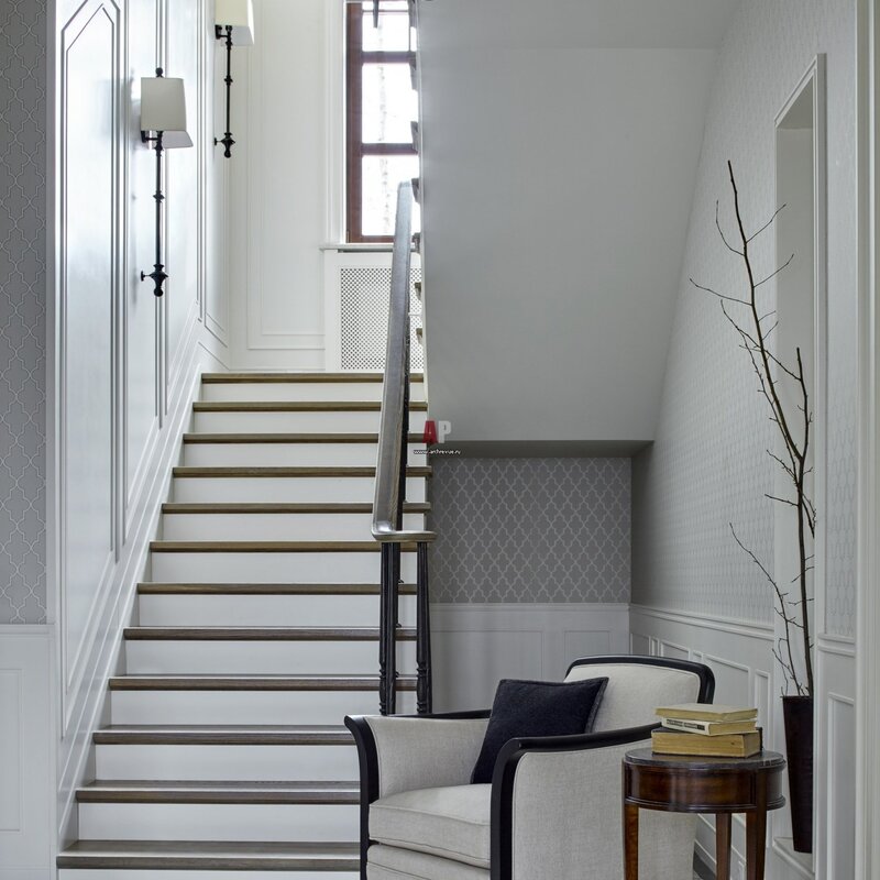 Gray staircase