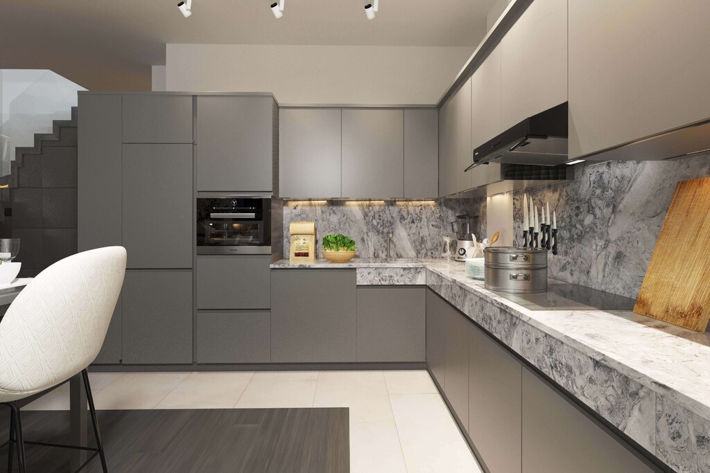 Gray kitchens